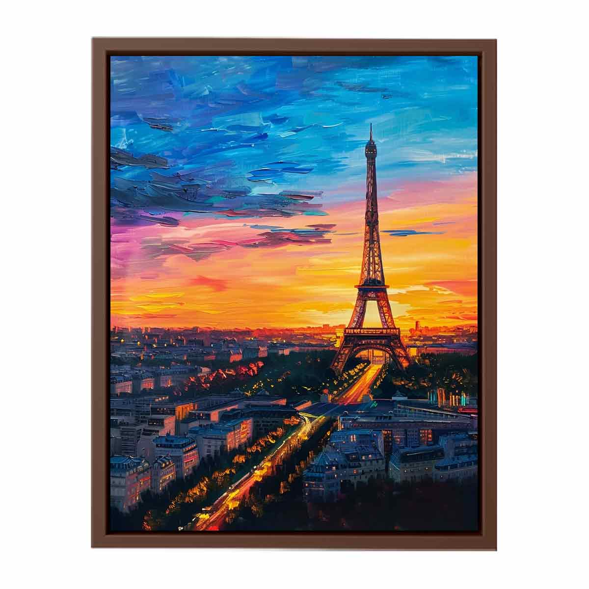 Eiffel Tower Canvas art for Living room-6