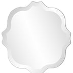 16" Gray Abstract Unframed Accent Mirror-7
