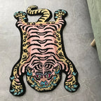 Bionic Tiger Decorative Rug - Unique Shaped Floor Mats for Living Room and Bedroom Decoration
