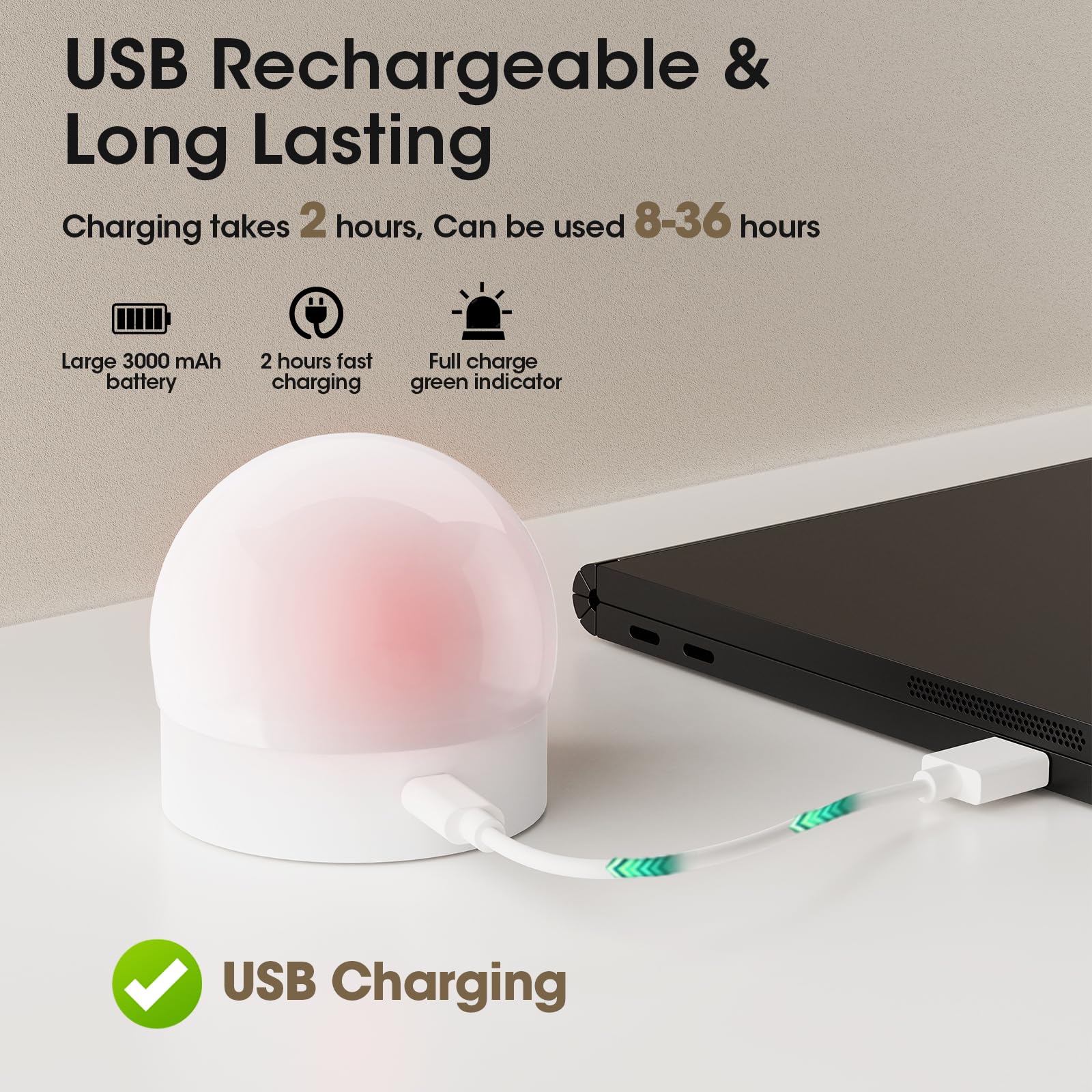Rechargeable Light Bulbs With Remote - E12 Battery Operated Light Bulb No Electricity, Detachable Magic Light Bulb, 15 Colors &
