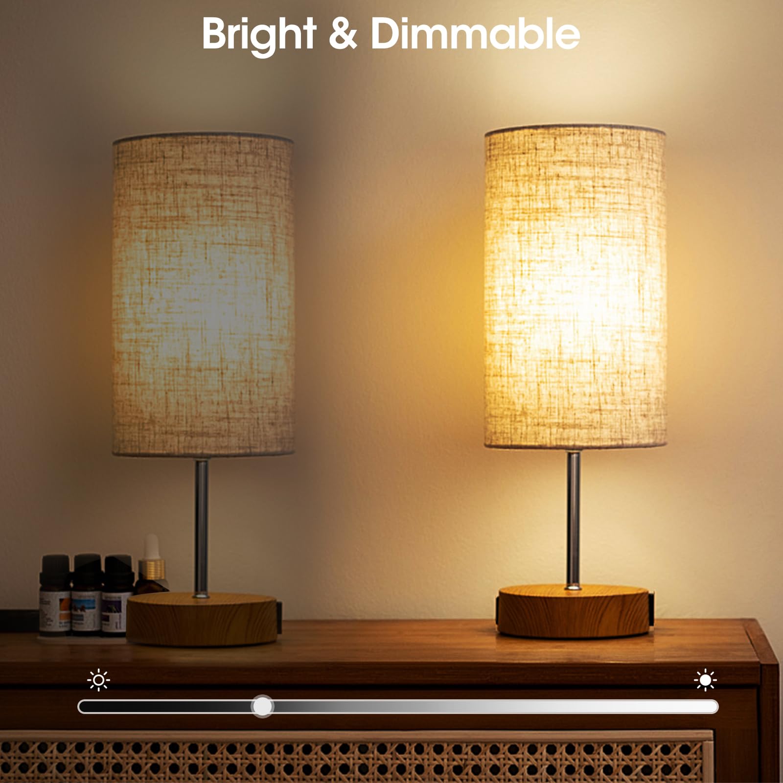Rechargeable Light Bulbs With Remote - E12 Battery Operated Light Bulb No Electricity, Detachable Magic Light Bulb, 15 Colors &