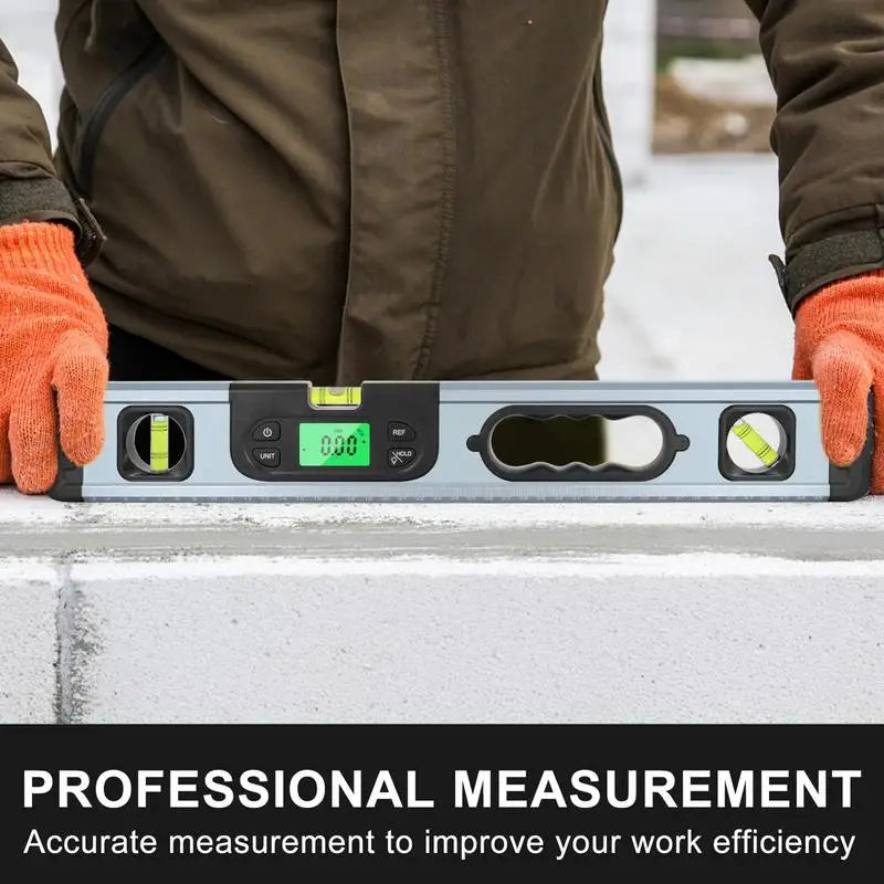 The Level Backlit LED Display Digital Torpedo Level Easy to Read 20In Leveler Tool Leveler Ruler Level Measuring