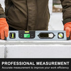 The Level Backlit LED Display Digital Torpedo Level Easy to Read 20In Leveler Tool Leveler Ruler Level Measuring