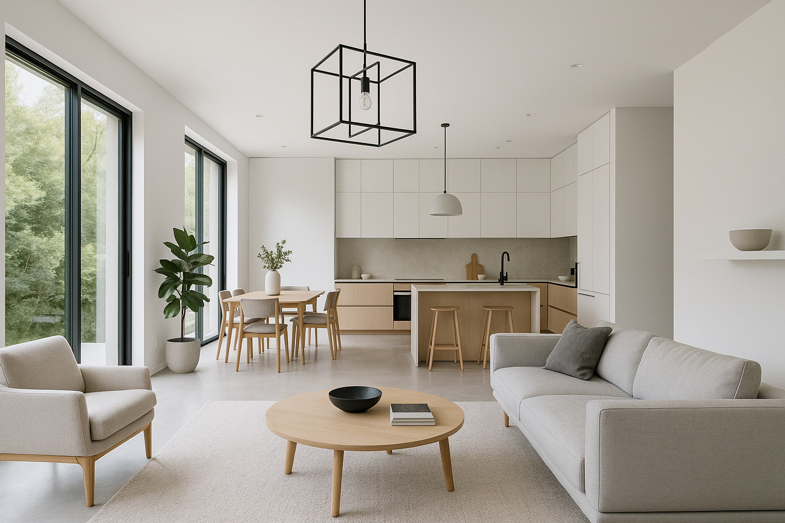 Intérieur de maison modern